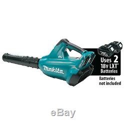 Makita Xbu02z X2 Lxt 18v Li-ion Alimenté Par Batterie Pour Ordinateur De Poche Souffleuse, Outil Uniquement