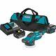 Makita Xop02t 18v Lxt Liion Sans Fil 5 & 6 Dual Action Random Polisher Kit