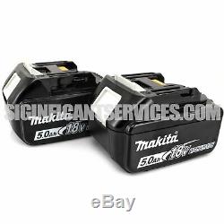 New Makita Xwt08z 18v Lxt Li-ion Brushless 1/2 Po Clé À Chocs 5,0 Ah Batteries