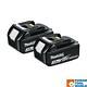 Pack De Deux Batteries Li-ion Makita Bl1830x2 18v Lxt 3.0ah