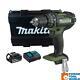 Perceuse à Percussion Makita Dhp482sfo 18v Lxt Li-ion 2 Vitesses Vert Olive Avec Batterie 3.0ah