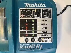 Perceuse à percussion sans fil Makita LXT 18v Li-ion brushless DTD156 avec chargeur de batteries