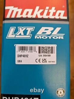 Perceuse combinée Makita DHP481 18V Li-Ion LXT sans balais avec batterie 5Ah
