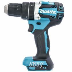 Perceuse combinée Makita DHP484Z 18V LXT Li-ion sans balai avec 2 batteries de 5Ah