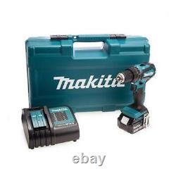 Perceuse combinée sans balai Makita DHP485STX5 18V LXT avec batterie 5.0Ah + ensemble d'accessoires 101 pièces