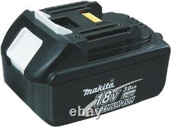 Perceuse-visseuse Makita 18V LXT, 4 x batteries Li-ion BL1830 3.0Ah, chargeur DC18RC