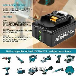 Pour Makita 18V 6Ah LXT Li-ion Batterie BL1830 BL1840 BL1850 BL1860 / Chargeur Double