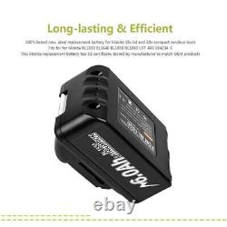 Pour Makita 18V 6Ah LXT Li-ion Batterie BL1830 BL1840 BL1850 BL1860 / Chargeur Double