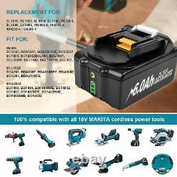 Pour Makita 18V 9.0/12.0Ah Batterie Li-ion LXT BL1830 BL1840 BL1850 BL1860/Chargeur