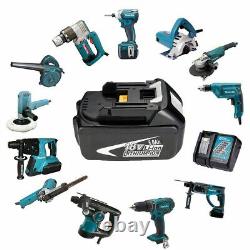 Pour Makita 18V 9.0/12.0Ah Batterie Li-ion LXT BL1830 BL1840 BL1850 BL1860/Chargeur