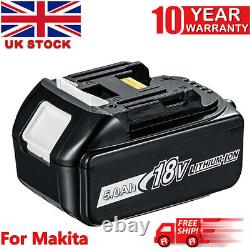 Pour Makita 6.5Ah 18V Batterie Li-ion LXT / Chargeur BL1860 BL1850 BL1830 BL1840 UK