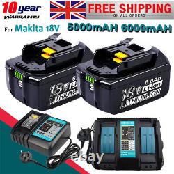 Pour batterie Makita 18V 5.0Ah 9.0Ah LXT Li-ion BL1830 BL1840 BL1850 BL1860 BL1815