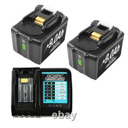 Pour la batterie Makita 18V 9Ah 6Ah LXT Li-ion BL1830 BL1850 BL1860 LXT400 / chargeur