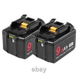 Pour la batterie Makita BL1830 18V 9.0Ah LXT Li-ion BL1860B BL1850 BL1840 avec affichage LED.