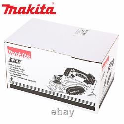 Rabot Makita DKP180 LXT 18V Li-Ion 82mm avec 2 x batteries 6ah, chargeur et étui