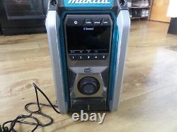 Radio de chantier Makita Dab FM Bluetooth 40V 18 14.4 12 volts avec batterie LXT XGT CXT MR007