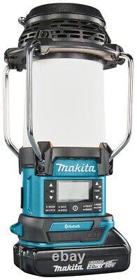 Radio de chantier numérique DAB + Makita DMR056 O 18v LXT avec Bluetooth et lanterne de camping