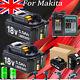Royaume-uni Pour Batterie Makita 18v 5.5ah Lxt Li-ion Bl1830 Bl1845 Bl1850 Bl1860 / Chargeur