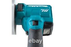 Scie à tronçonner compacte Makita DMC300Z 18V LXT sans balai 76mm + 3 lames + extension de poussière