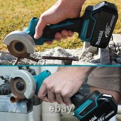 Scie à tronçonner compacte Makita DMC300Z 18V LXT sans balai 76mm + 3 lames + extension de poussière