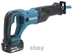 Scie alternative Makita DJR186RTE 18v LXT Li-ion avec chargeur de batterie et kit 5ah