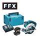 Scie Circulaire Makita Dss611rtj 18v Lxt 165mm Avec Chargeur De Batterie Et Kit 5ah