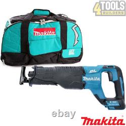 Scie sabre sans fil Makita DJR187Z 18V avec sac à dos LXT400 4 poches