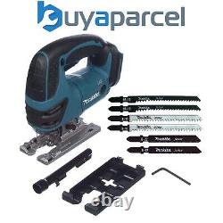 Scie sauteuse à poignée supérieure Makita DJV180Z 18v LXT Lithium Ion sans fil + 6 lames