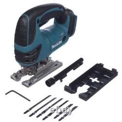 Scie sauteuse à poignée supérieure Makita DJV180Z 18v LXT Lithium Ion sans fil + 6 lames