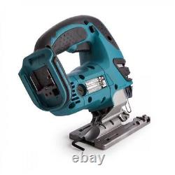 Scie sauteuse à poignée supérieure Makita DJV180Z 18v LXT Lithium Ion sans fil + 6 lames