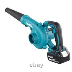 Souffleur Makita 18V LXT avec 1 batterie 5Ah et chargeur DUB185RT