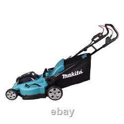 Tondeuse à gazon sans fil à batterie Makita DLM480Z 18v / 36v LXT + Coupe-herbe DUR181Z