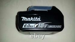 Véritable Makita 18v 6.0ah Li-ion Lxt Batterie Bl1860b New Jamais Utilisé 2020