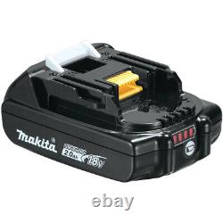 Véritable Makita BL1820 18V 2.0Ah Li-ion LXT Li-ion Pack de Batterie Makstar de 3