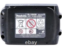 Véritable Makita BL1850B 18v 5.0Ah Li-ion LXT Pack de 2 batteries