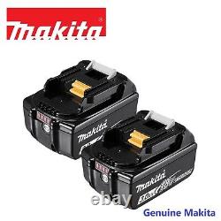 Véritable Makita Bl1830b 18v 3.0ah Lxt Li-ion Batterie Twin Pack Protection De Circuit